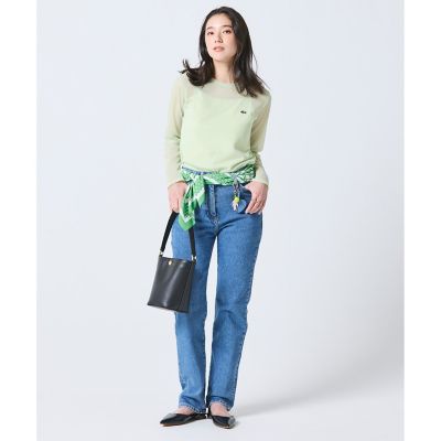 レイヤードシアートップス キャミソール付き | LACOSTE/ラコステ