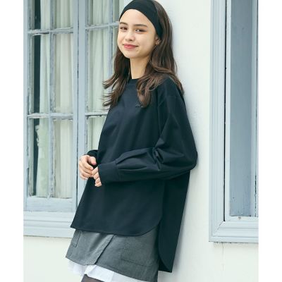 オンライン限定】LACOSTE バルーンスリーブ サイドスリット