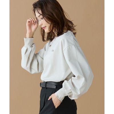 オンライン限定】LACOSTE バルーンスリーブ サイドスリット