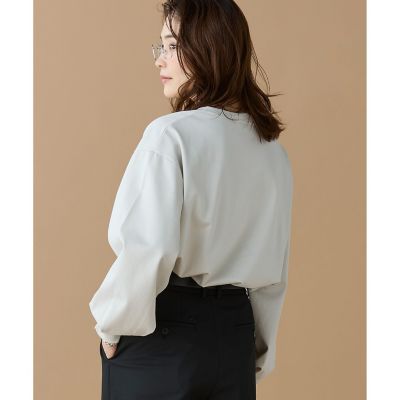 オンライン限定】LACOSTE バルーンスリーブ サイドスリット