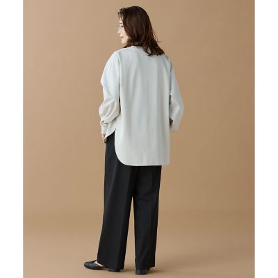 オンライン限定】LACOSTE バルーンスリーブ サイドスリット