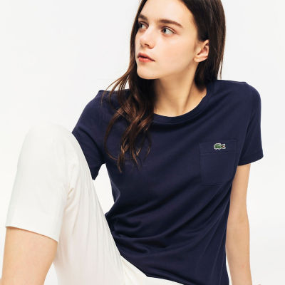 人気 lacoste ベーシック クルー ネック t シャツ