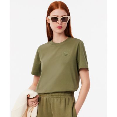 ＜LACOSTE＞３Ｄサークルロゴプリント半袖Ｔシャツ