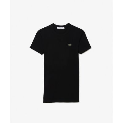 LACOSTE 黒 Tシャツ 新品 LACOSTE Lacoste ラコステ tシャツ メンズ レディース ブランド