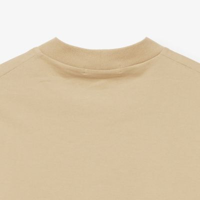 リラックスフィットモックネックハーフスリーブＴシャツ