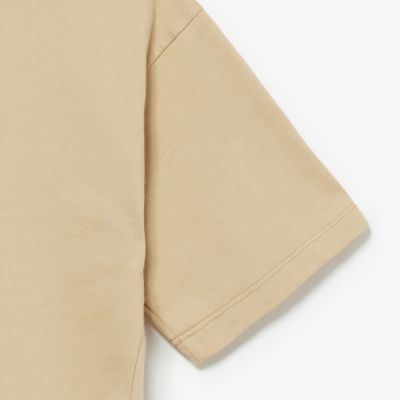 リラックスフィットモックネックハーフスリーブＴシャツ