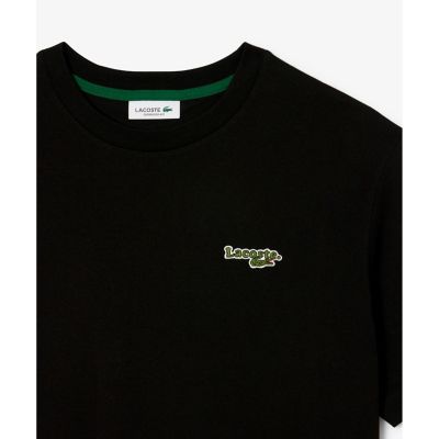 ラコステ ポロシャツ Lブラック 黒 ワニロゴ 半袖 メンズ LACOSTE ラコステ ポロシャツ メンズ ワニロゴ刺繍 ブラック L相当