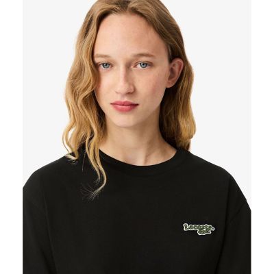 新品未使用 ラコステ tシャツ サイズ34(s) LACOSTE オーバーサイズフィット Tシャツ 36 ホワイト - メルカリ