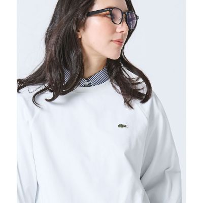 クロップド丈 バルーンスリーブ ギャザー ロングスリーブTシャツ