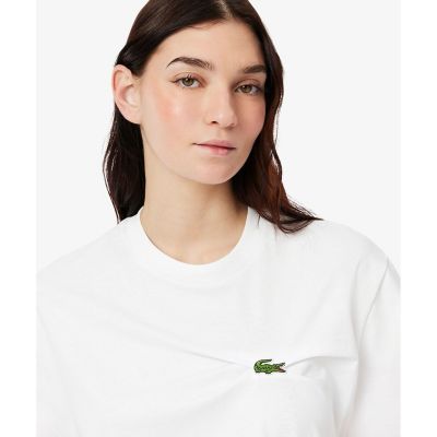 ワニロゴプリーツオーバーサイズフィットＴシャツ
