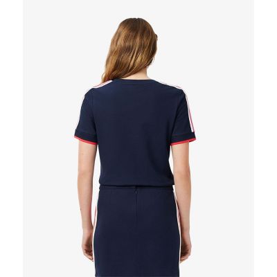 ショルダーメッシュバンド鹿の子半袖Ｔシャツ