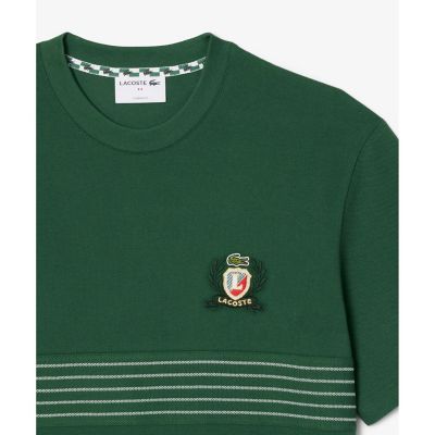 LACOSTE 鹿の子 ex 別注 カットソー ロンT ラコステ ラコステ LACOSTE 鹿の子地ロングスリーブTシャツ （サンド