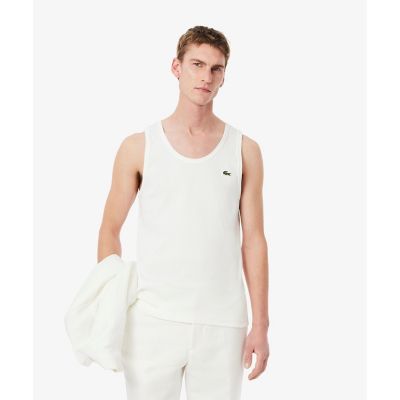 ＜LACOSTE＞コットンリブニットタンクトップ