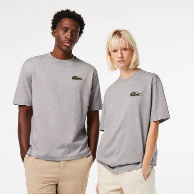 ＜LACOSTE＞オーガニックコットンルーズフィットリアルクロコＴシャツ