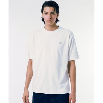 オーバーサイズ　ハイゲージパイル地　半袖Ｔシャツ
