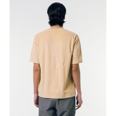 オーバーサイズ　ハイゲージパイル地　半袖Ｔシャツ