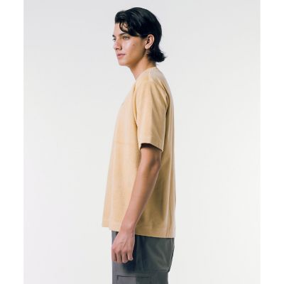 オーバーサイズ　ハイゲージパイル地　半袖Ｔシャツ