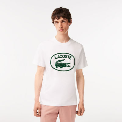 ＜LACOSTE＞トーンオントーン　ラコステグラフィック　Ｔシャツ