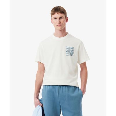 ＜LACOSTE＞ステンシルバックプリントＴシャツ
