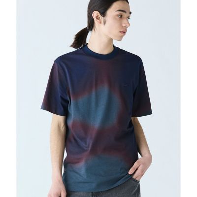 オンブレテキスタイルクルーネック半袖Ｔシャツ