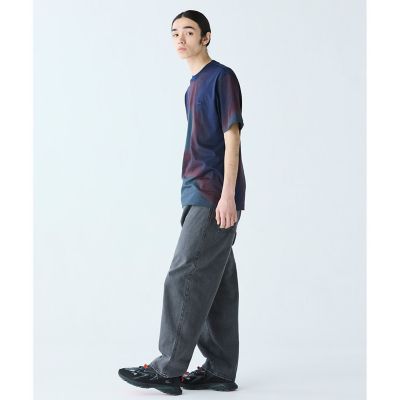 オンブレテキスタイルクルーネック半袖Ｔシャツ