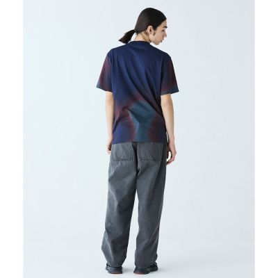オンブレテキスタイルクルーネック半袖Ｔシャツ