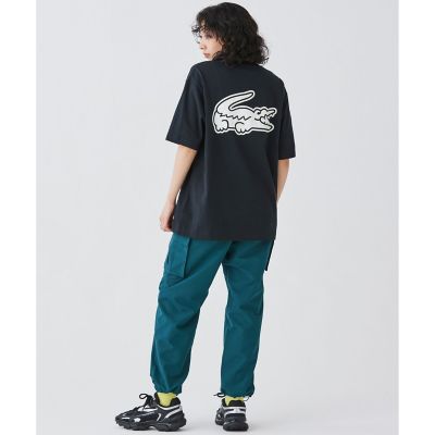 【オンライン限定】ＬＡＣＯＳＴＥ　オーバーサイズ　バック　プリント　Ｔシャツ