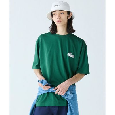【オンライン限定】ＬＡＣＯＳＴＥ　オーバーサイズ　バック　プリント　Ｔシャツ