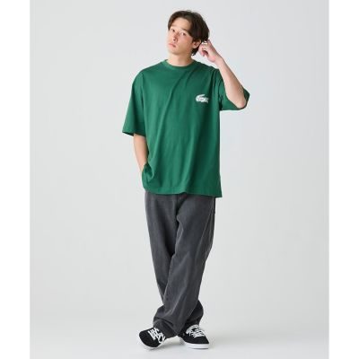 【オンライン限定】ＬＡＣＯＳＴＥ　オーバーサイズ　バック　プリント　Ｔシャツ