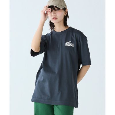 【オンライン限定】ＬＡＣＯＳＴＥ　オーバーサイズ　バック　プリント　Ｔシャツ
