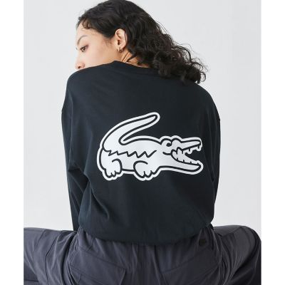 オンライン限定】LACOSTE オーバーサイズ バックプリント