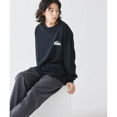 オンライン限定】LACOSTE オーバーサイズ バックプリント