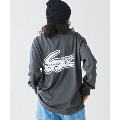 オンライン限定】LACOSTE オーバーサイズ バックプリント