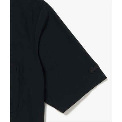 ワンポイントロゴ　オーバーサイズ　ポケット半袖Ｔシャツ　透け防止　速乾　ストレッチ
