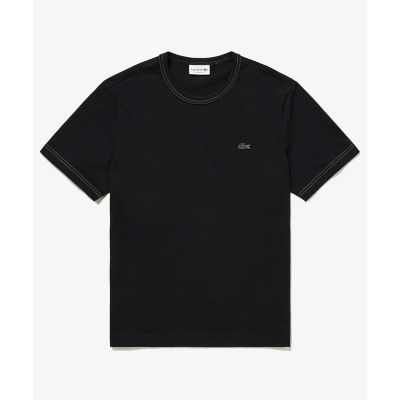 ヘビーウェイトコットン　ワンポイントロゴ　シングルジャージ半袖Ｔシャツ