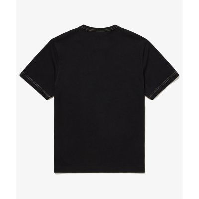 ヘビーウェイトコットン　ワンポイントロゴ　シングルジャージ半袖Ｔシャツ