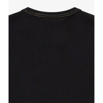 ヘビーウェイトコットン　ワンポイントロゴ　シングルジャージ半袖Ｔシャツ