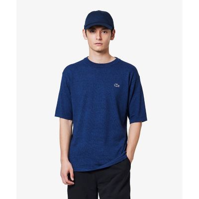 ３色混合メランジェニットＴシャツ