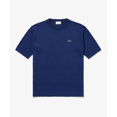 ３色混合メランジェニットＴシャツ