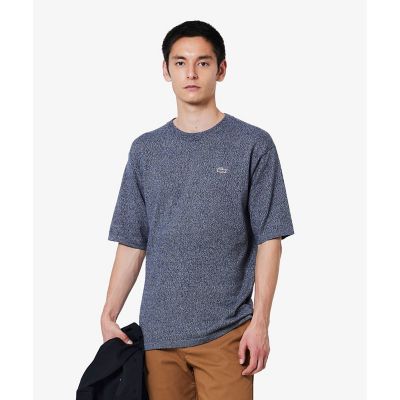 ３色混合メランジェニットＴシャツ