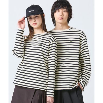 1*7様 ラコステ　ボーダー長袖Tシャツ スクエアネックボーダー長袖Tシャツ | LACOSTE/ラコステ | 三越伊勢丹