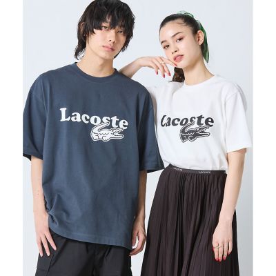 高級Tシャツ オンライン限定】鹿の子地リラックスフィットTシャツ | LACOSTE