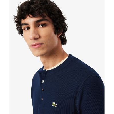 ヘンリーネックワッフルTシャツ | LACOSTE/ラコステ | 三越伊勢丹