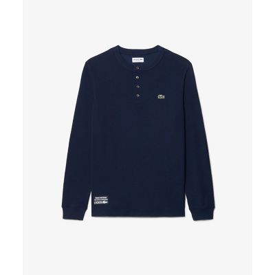 ヘンリーネックワッフルTシャツ | LACOSTE/ラコステ | 三越伊勢丹