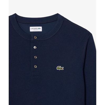 ヘンリーネックワッフルTシャツ | LACOSTE/ラコステ | 三越伊勢丹