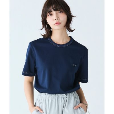 配色ステッチＴシャツ