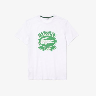 ＜LACOSTE＞ＬＡＣＯＳＴＥクラブラバープリントＴシャツ