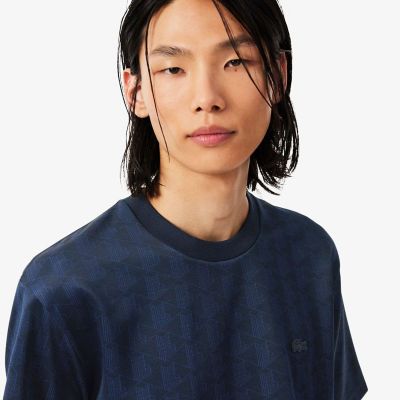 モノグラムジャカードTシャツ | LACOSTE/ラコステ | 三越伊勢丹