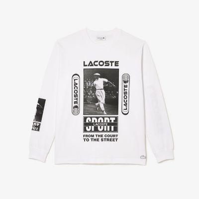 ルネ・ラコステ マルチプリント長袖Tシャツ | LACOSTE/ラコステ
