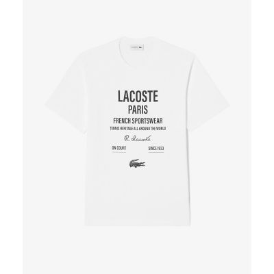 ＜LACOSTE＞タイポグラフィＴシャツ